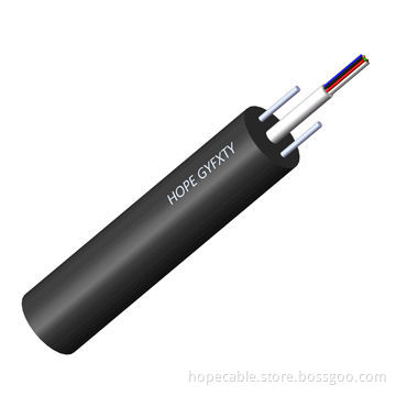 Non-metal Central Tight Tube Out Cable, Multimode G.651a1,b1, Single Mode G.652 (A,B, C) G.655 G6